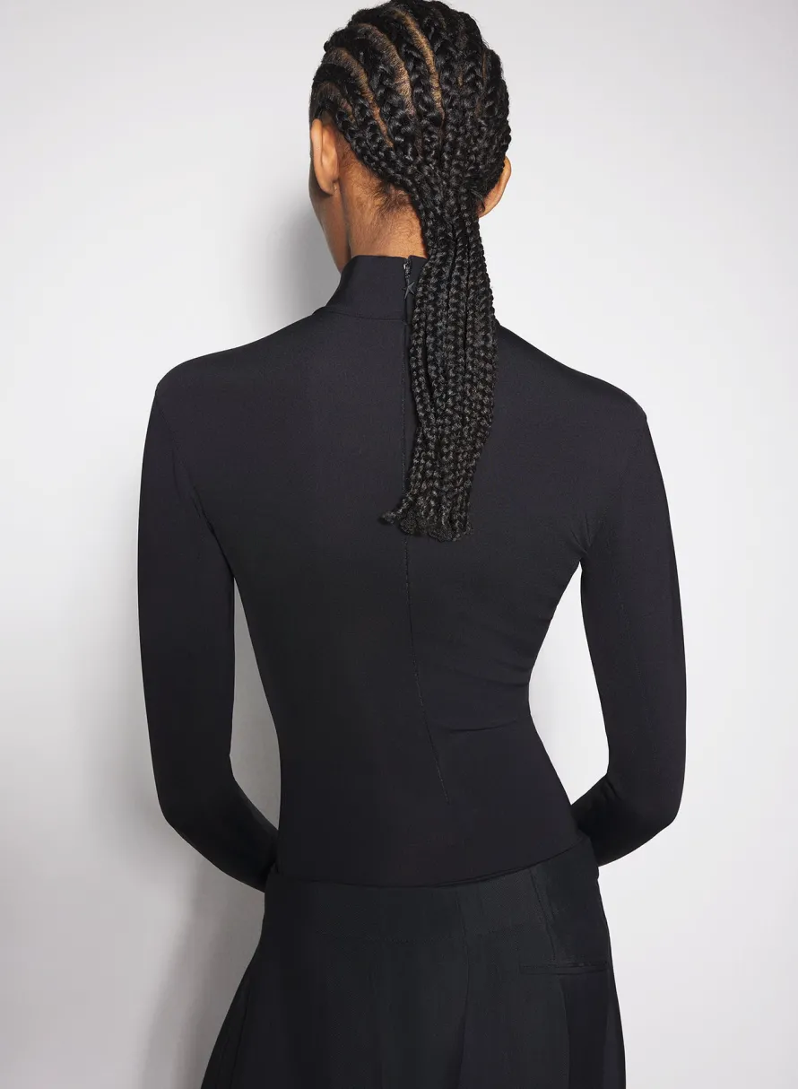 Tops|MUGLER black star top