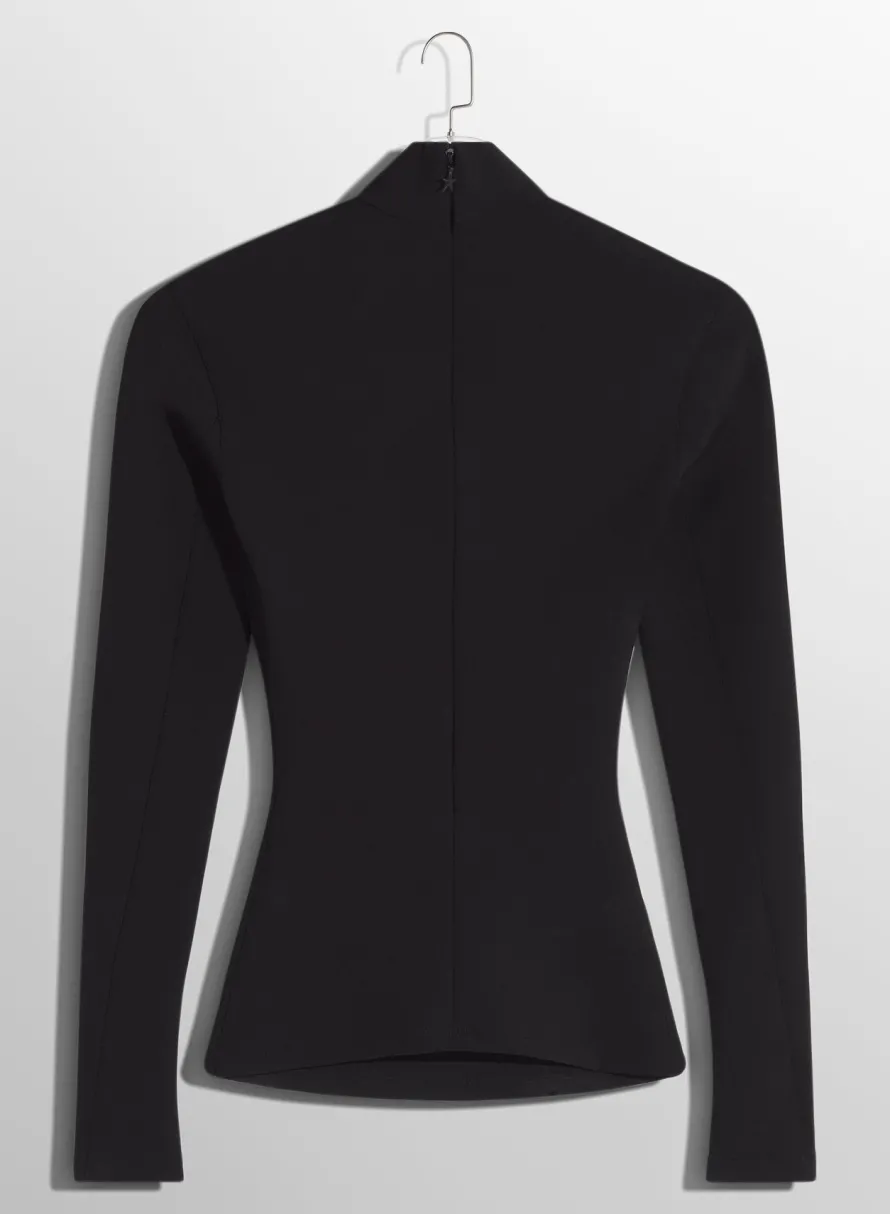 Tops|MUGLER black star top