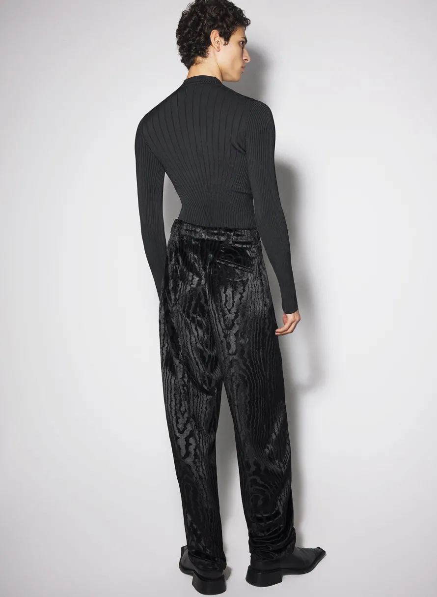 Tops|Tops|MUGLER black sculpting knit top
