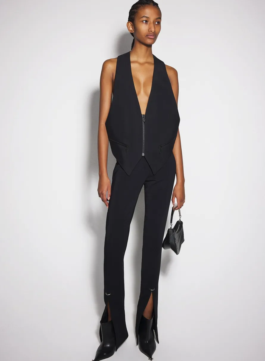 Jackets & Coats|MUGLER black tailored vest