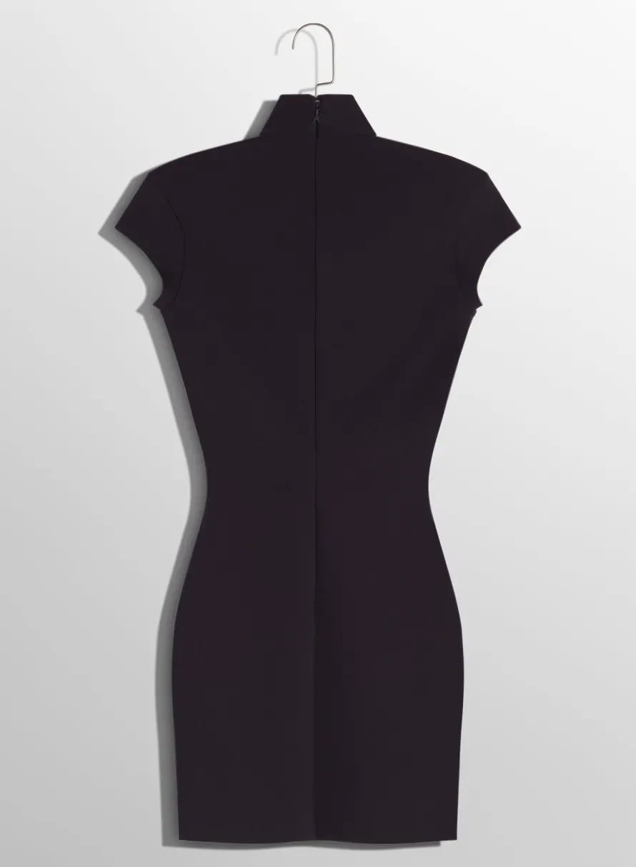 Dresses & Catsuits|MUGLER black star mini dress