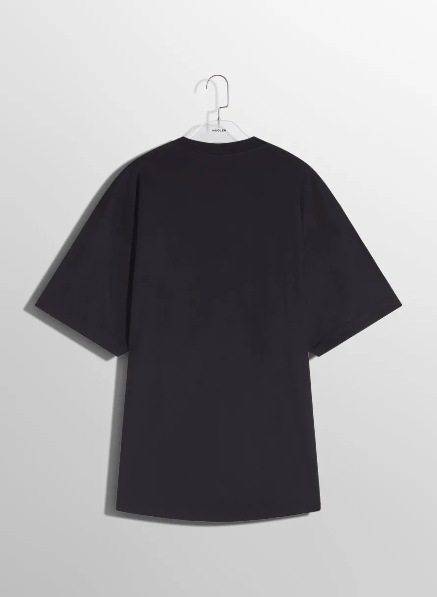 Tops|Tops|MUGLER black star T-shirt